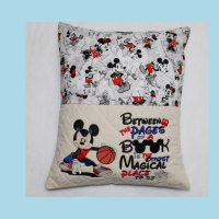Basketball Mickey Mouse Reading Cushion