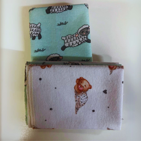 5 Pack Kids Napkin | Paperless Paper Towels | Kids Napkins - Image 2