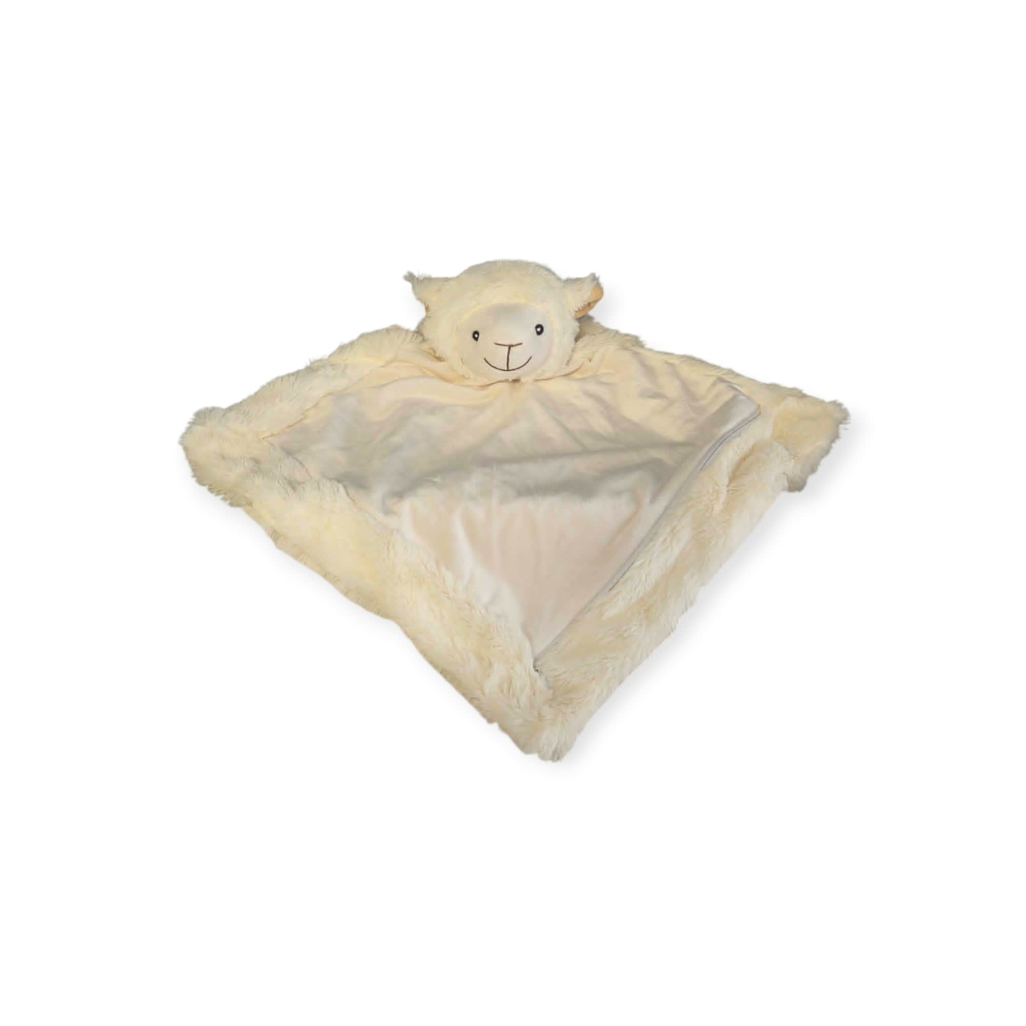 Adorable Soft Blue Rabbit Snuggle Buddy - Image 3