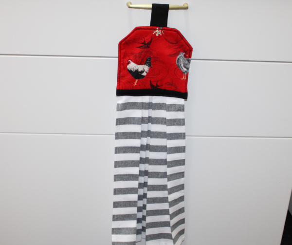Rooster Hanging Tea Towel