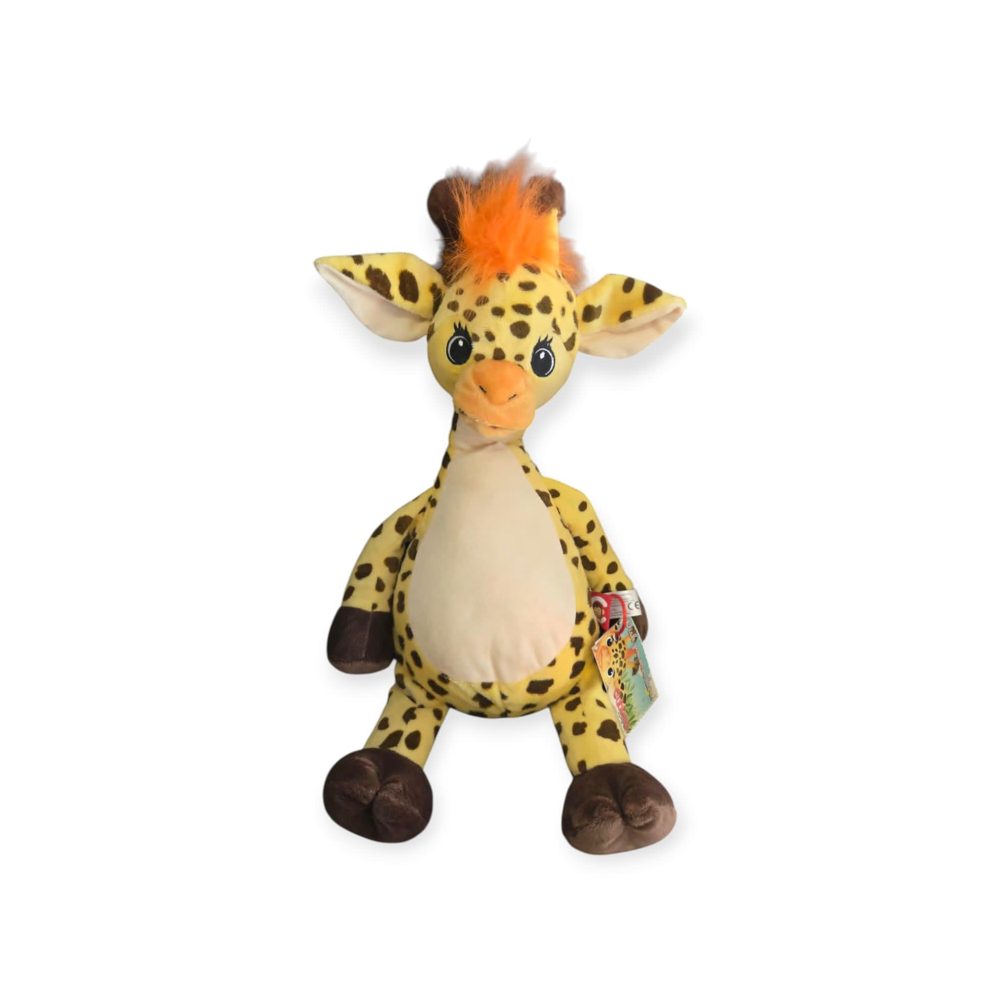 Giraffe Cubbies — Personalised Embroidery Teddy
