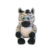 Snugabudz Zebra — Custom Embroidered Belly