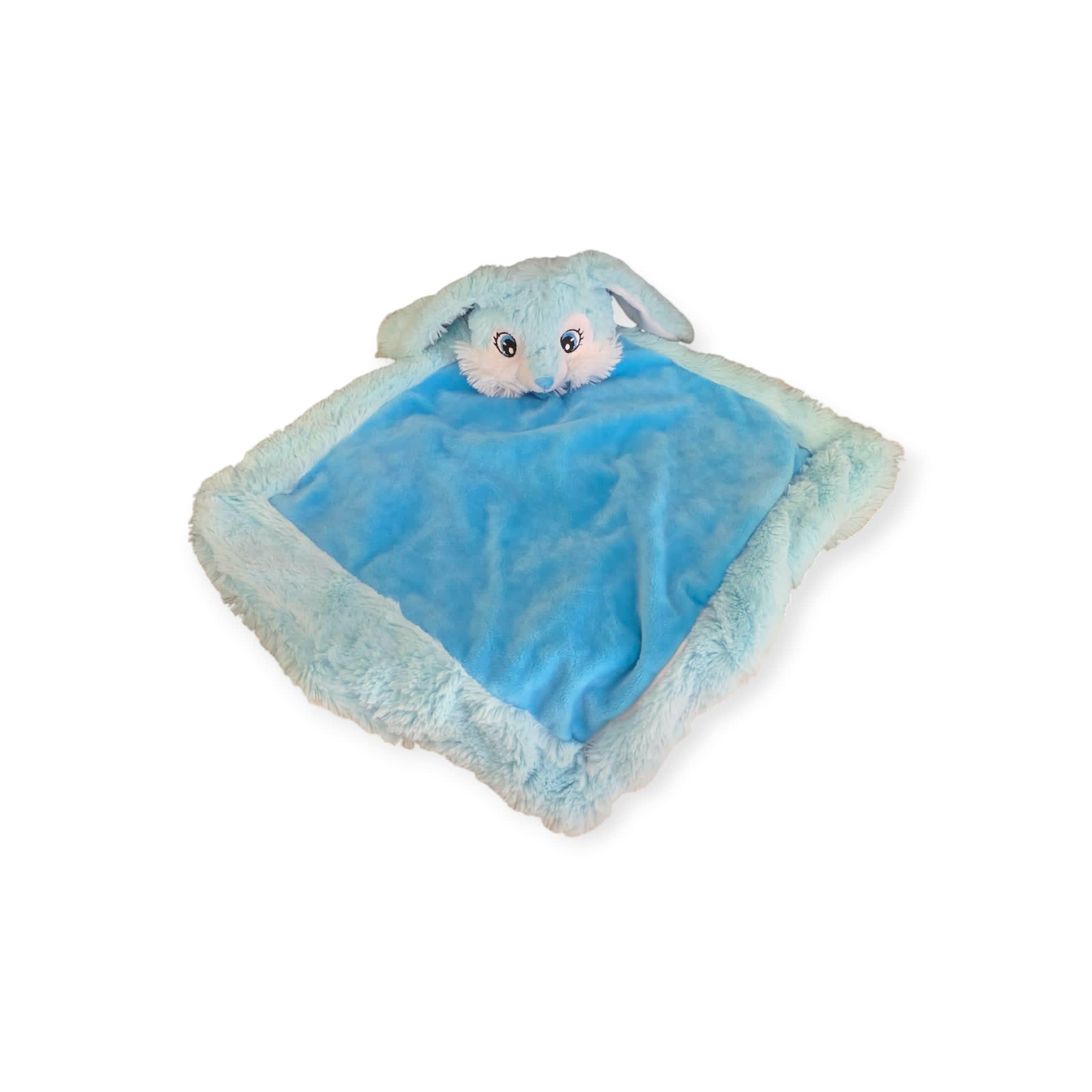 Adorable Soft Blue Rabbit Snuggle Buddy