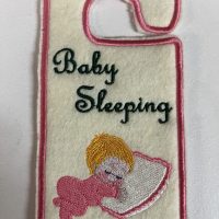 Baby Sleeping Door Hanger