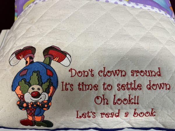 Clown Reading Cushion - Image 2