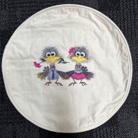 Bird Couple Steering Wheel Cover