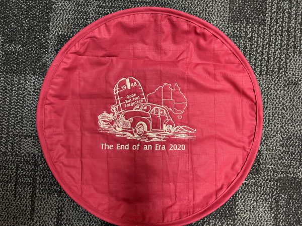End of an Era Steering Wheel Cover