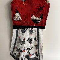 Chickens Hanging Tea Towel