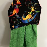 Olympic Kangaroos Hanging Tea Towel