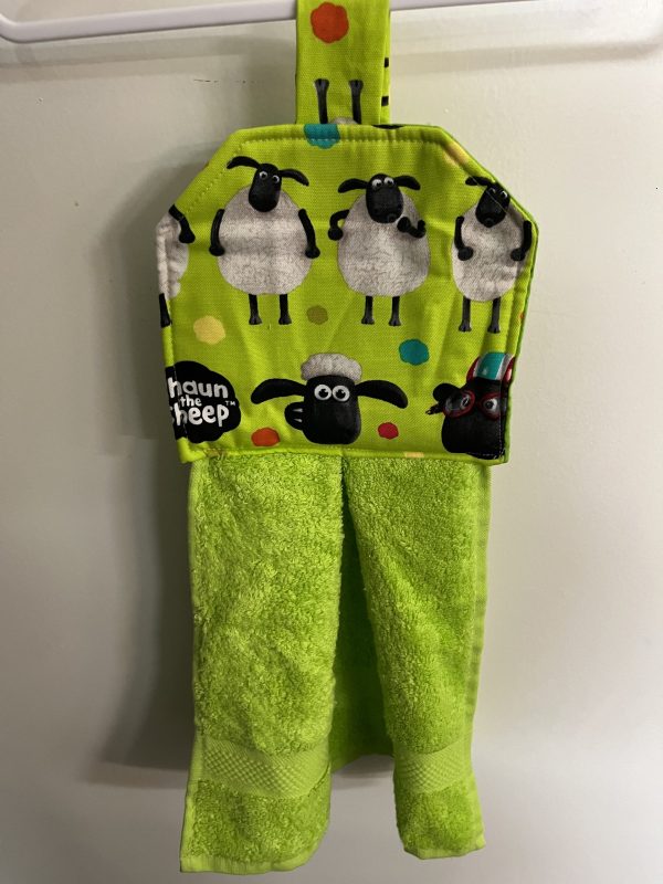 Shawn the Sheep Hanging Tea Towel