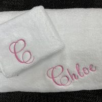 Bath Sheet with Name Only