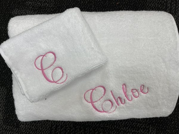 Bath Sheet with Name Only