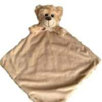 Timmy the Brown Bear Blanket