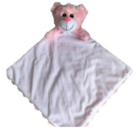 Willow the Pink Bear Blanket