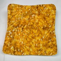 Yellow and Orange Plate Warmer