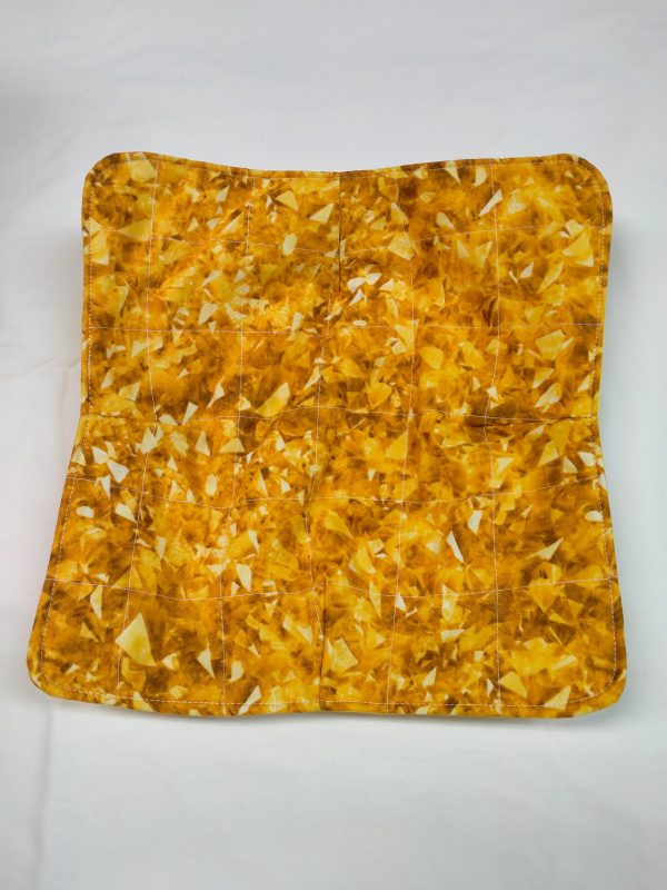 Yellow and Orange Plate Warmer